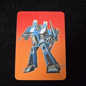 NM Transformers G1 Hasbro Action Card 1985 102 Thundercracker - Picture 1 of 2