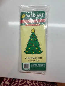 NEW Yard Art Christmas Tree Do It Yourself Patterns Winter Holiday - Picture 1 of 1