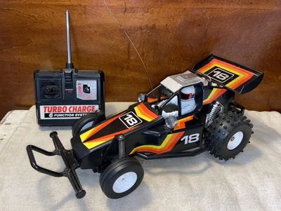 1980’s Scientific Toys Turbo Radio Control R/C Baja Buggy #18 W/Remote - Works - Image 1 of 4