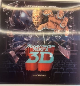 FRIDAY THE 13TH Part3 2LP 3D Lenticular Cover - Color Vinyl - Special Edition - Picture 1 of 5
