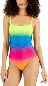 La Blanca Women's Setting Sun Tank One-Piece Swimsuit - Ombre/multi Size 10 - Picture 1 of 6