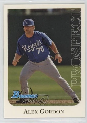 2006 Bowman Originals Prospects Alex Gordon #BO50 Rookie RC - Image 1 of 2