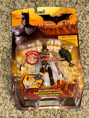 Figura Espantapájaros Batman Comienza Mattel 2005 Nuevo Embalaje Original Foto 1 de 2