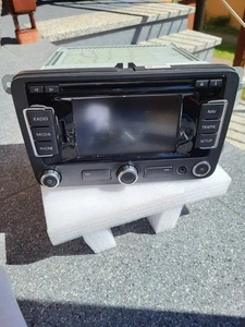 VW RNS 315 EU Navigation 1k0035127b Touran Golf 6 Caddy Navigationsystem Navi  - Bild 1 von 4