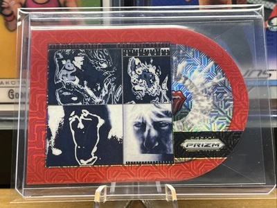 Álbumes Prizm The Rolling Stones 2025 rescate emocional MOJO ROJO Prizm #/99 Foto 1 de 3