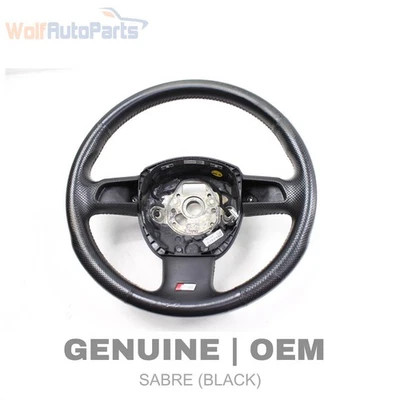 2005-2008 AUDI S4 - 3-Spoke Sport Steering Wheel 8E0419091DG - Image 1 of 4