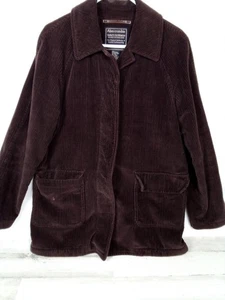 Herren Vintage Abercrombie & Fitch braun Cord Jacke schwer Größe Medium - Bild 1 von 14