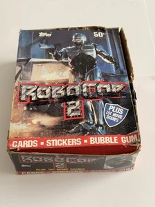 Topps RoboCop 2 Movie 1990 Trading Cards Box of 36 Factory Sealed Packs - Picture 1 of 13