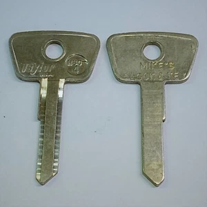 2 Un-cut Key Blanks Taylor H80-4 Honda Motorcycles Code Series 434658-466541 - Bild 1 von 1