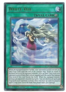 White Veil DUSA-EN032 Ultra Rare Yu-Gi-Oh Card 1st Edition New - Picture 1 of 3