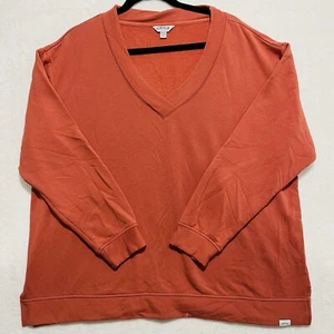 Orvis Cable Knit Cardigan Women’s Sweater XL Red Classic Collection Women’s Top - Picture 1 of 9