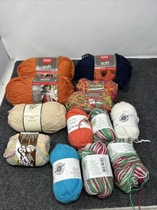 LOTTO MISTO 13 MATASSINE marche assortite cuore rosso passanti e fili mix colori leggi - Foto 1 di 7