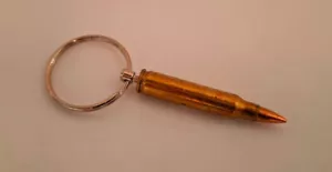 Schlüsselanhänger Ring mit Patrone Bullet NATO Profil .223 Remmington Munition - Bild 1 von 1