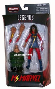 MARVEL LEGENDS SPIDER-MAN SERIES BAF SANDMAN MS.MARVEL ACTION FIGURE HASBRO - Picture 1 of 1