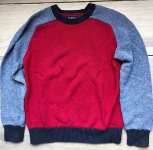 OSHKOSH B'gosh The Genuine Article Red Grey Sweater Kids Size 8 - Picture 1 of 6