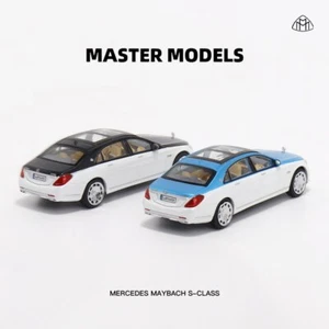 Master 1:64 Benz Maybach S650 Diecast Toys Car Model Miniature Gift Double Color - Imagen 1 de 13