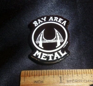 Bay Area Metal - Metal Enamel Pin - Punk Rock - Picture 1 of 2