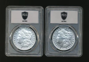 2 - 2024 Morgan Silver Dollars PCGS MS70 "ULTRA" y - Picture 1 of 2