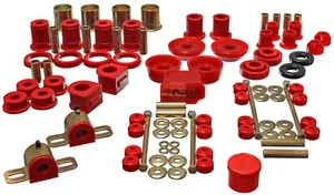 1993-2002 Camaro/Firebird Hyper Flex Complete Bushing Set RED ENS 3.18130R - Picture 1 of 1