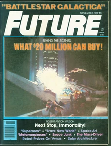 Vintage 1978 Future Magazine #6 Battle Star Galactica Photo Cover - Picture 1 of 2
