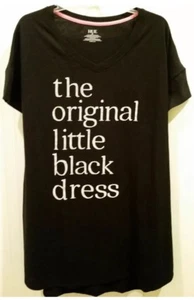 HUE 'LITTLE BLACK DRESS' SLEEP SHIRT VERY SOFT AND COMFY! SIZE SMALL (4-6) NWT! - Picture 1 of 7