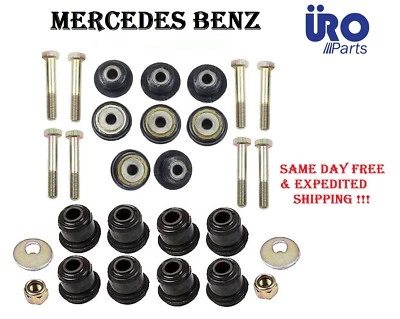 Juego de bujes de brazo de control inferior y superior de suspensión Mercedes R107 y W114 URO Foto 1 de 4