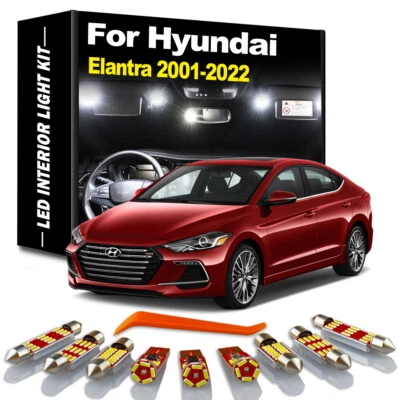Canbus Car LED Interior Dome Map Reading Light Kit For Hyundai Elantra 2001-2022 - Image 1 of 4