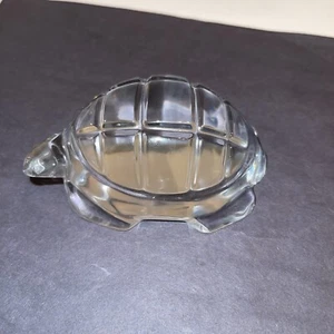 Baccarat klare Schildkröte Briefbeschwerer Designer Glasfigur - Bild 1 von 12