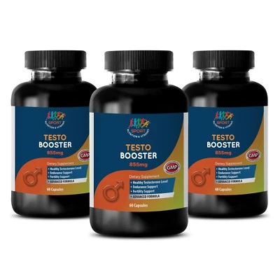 testosterona natural - TESTO BOOSTER 855mg 3B - factor de crecimiento muscular Foto 1 de 4