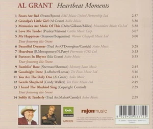 AL GRANT "HEARTBEAT MOMENTS" BRAND New CD - 14 SONGS - Picture 1 of 2