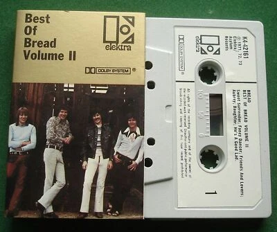 Bread Best Of Volume II inc Sweet Surrender / Guitar Man + Cassette Tape TESTED - Image 1 of 3