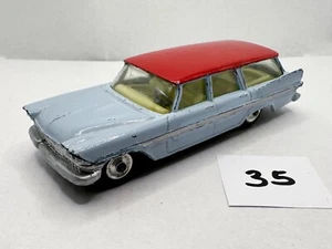 RARE VINTAGE CORGI TOYS # 219 PLYMOUTH SPORTS SUBURBAN STATION WAGON DIECAST CAR - Picture 1 of 5