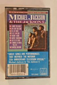 THE JACKSON 5 Motown 25 Cassette Tape 1983 Motown – 5312MC - Imagen 1 de 3