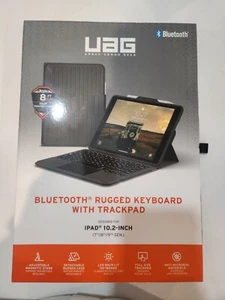 NEW UAG Rugged Bluetooth Keyboard with Trackpad iPad 7,8,9 10.2" SPECIAL EXPRESS - Picture 1 of 2