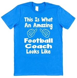 Increíble camiseta de entrenador de fútbol regalo para esposo hijo papá gerente equipo de agradecimiento - Imagen 1 de 3