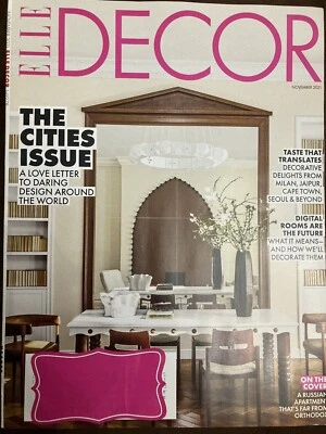 ELLE Decor The Cities Issue  Milan, Cape Town, Seoul No. 278 November 2021 - Image 1 of 4