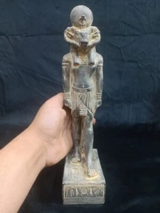 RARE ANCIENT EGYPTIAN ANTIQUES EGYPTIAN Statue Of Hathor Egyptian goddess Sky BC - Picture 1 of 11