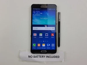 Samsung Galaxy Note 3 (SM-N900P) 32GB - Black (Sprint) Smartphone - J9616 - Picture 1 of 9