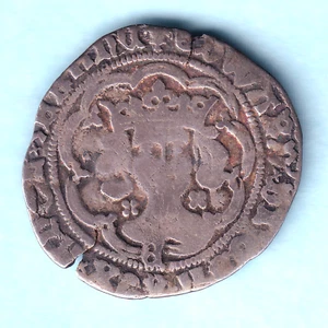 Great Britain. (1467-70) Edward IV - Groat.. York Mint.. MM-Lis.. F/F+ - Picture 1 of 2