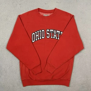 Felpa girocollo Ohio State Buckeyes in maglia pesante - J America taglia small - Foto 1 di 3
