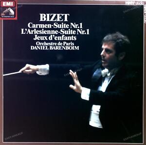 Bizet, Daniel Barenboim - Jeux d'enfants / Carmen - Suite / L'Arlesienne LP .