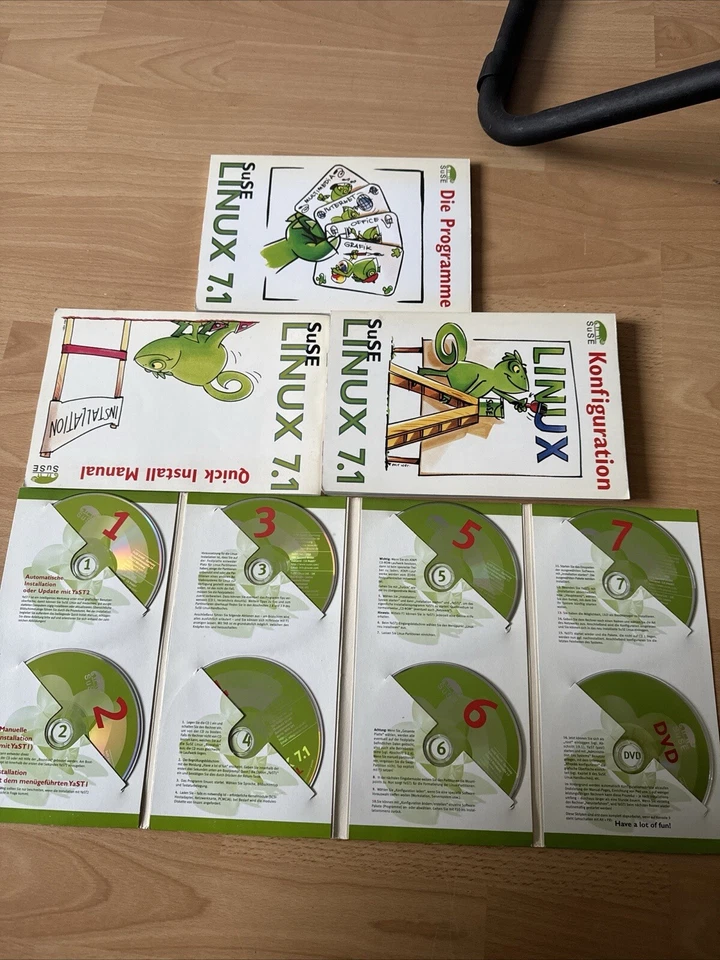PC SuSE Linux 7.1 Professional - Deutsch Mit Vielen Handbüchern - Bild 1 von 1