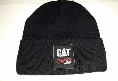 Sombrero tejido con puño Ward Burton Cat Racing # 22 Nascar rojo y azul marino Foto 1 de 2