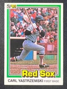 1981 Donruss - #94 Carl Yastrzemski - Picture 1 of 6