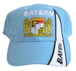 Cap Kappe Flagge Fahne Deutschland Bayern mit Löwe Hut - Bild 1 von 1