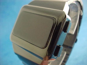 BLACK X-MEN APOCALYPSE 70s Old Vintage Style LED DIGITAL Rare Retro Mens Watch - Picture 1 of 9