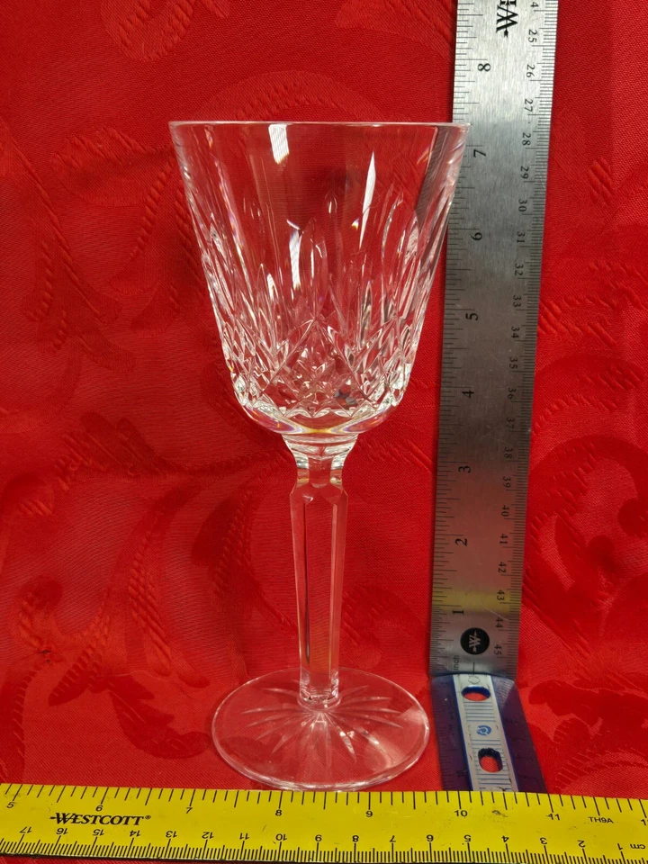 Tall Wine Glass Lismore Waterford 7 3/8" - Image 1 of 3