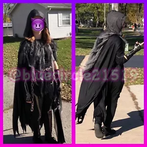 Dark Reaper Girls Halloween Costume Size XL 14-16 ***Only Worn Once! - Picture 1 of 14