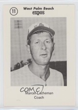 1975 Sussman West Palm Beach Expos Marcel Lachemann #11