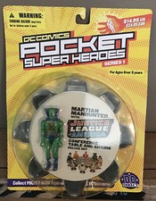 DC Pocket Super Heroes Martian ManHunter w/ JLA Table & chairs NIP